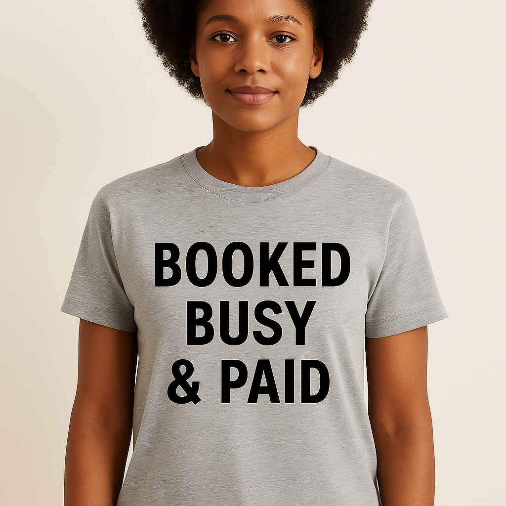 Booked, Busy , Paid