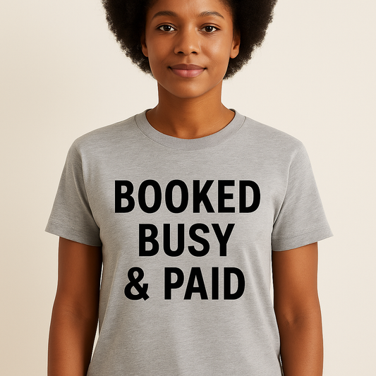 Booked, Busy , Paid